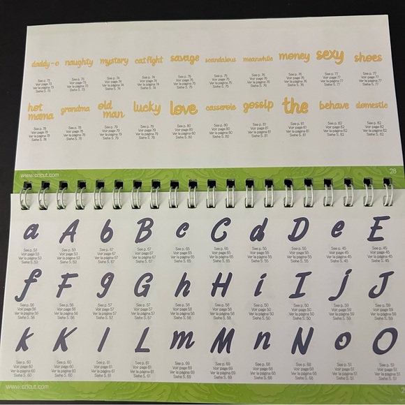 Cricut SUBURBIA shapes & fonts - Picture 9 of 16